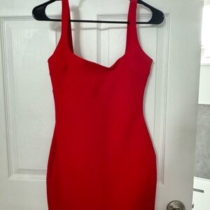 Zara Vibrant Red Mini Dress